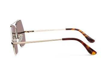 Syze Enzo Attini - Lake Geneva / Tortoise & Gold Color + Brown Lens - Për meshkuj