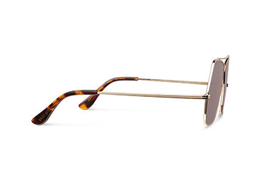 Syze Enzo Attini - Lake Geneva / Tortoise & Gold Color + Brown Lens - Për meshkuj