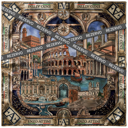 Anima d'Italia - Silk Scarf