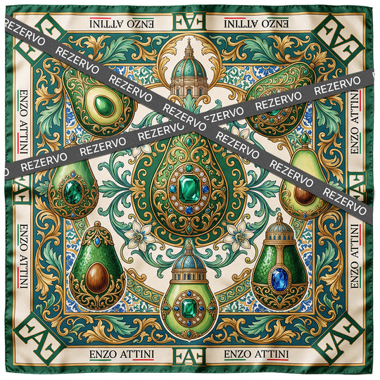 Tesoro Verde - Silk Scarf