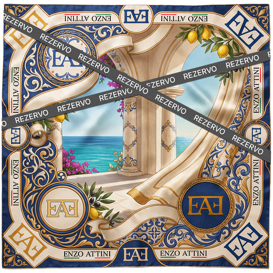 Brezza d'Amalfi - Silk Scarf