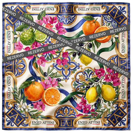 Giardino Siciliano - Silk Scarf
