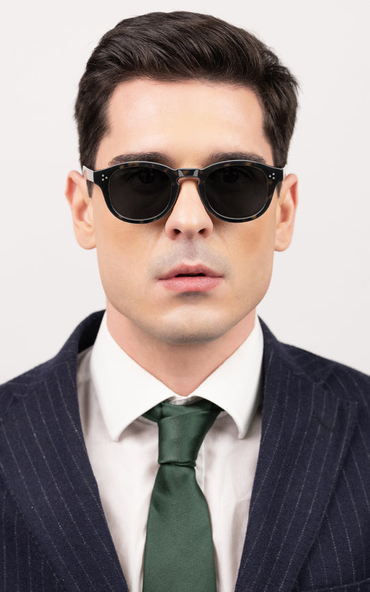 il Pantheon / Dark Tortoise Red + Black Lens - Enzo Attini