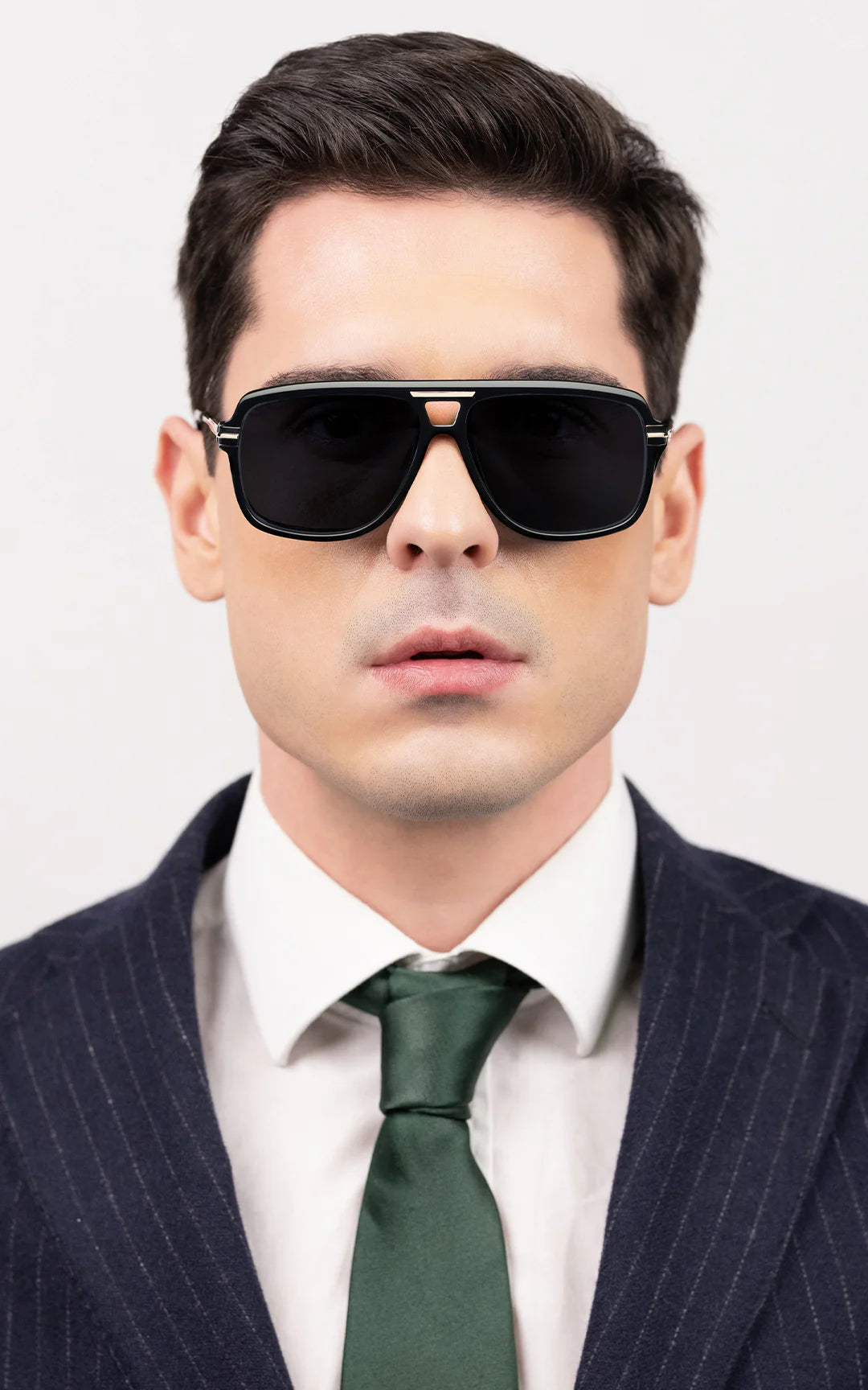 Piazza dei Signori / Black & Gold Color + Dark Black Lens - Enzo Attini