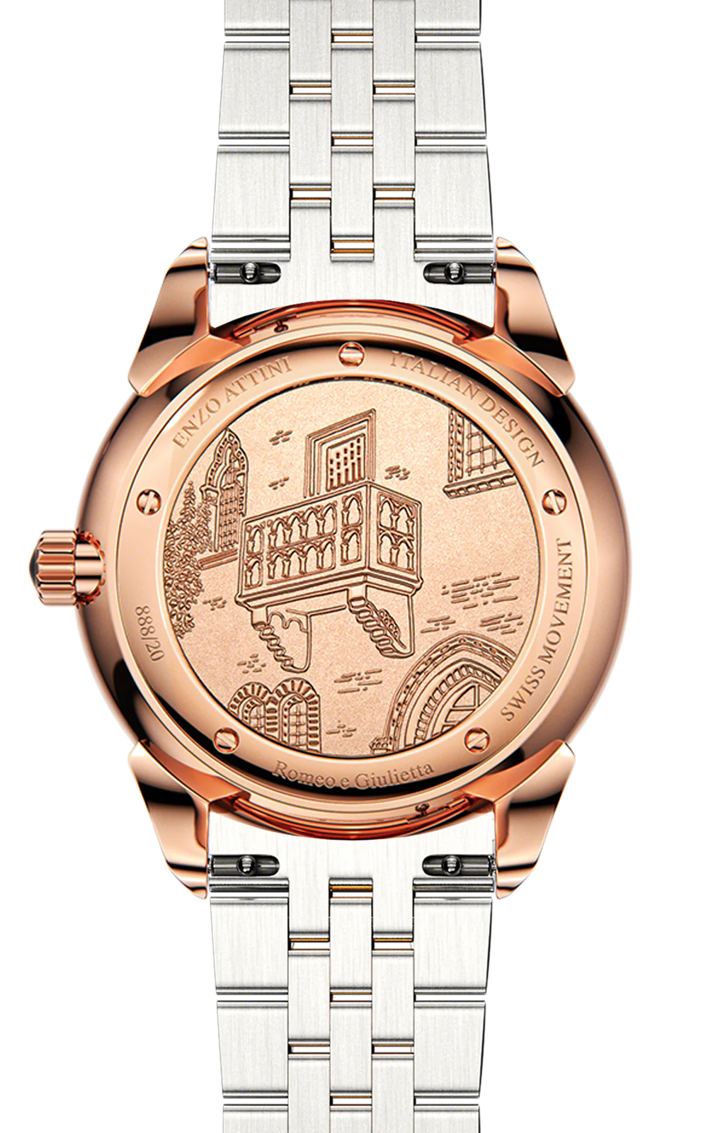 Romeo e Giulietta, Verona - President Bracelet  / Swiss Movement