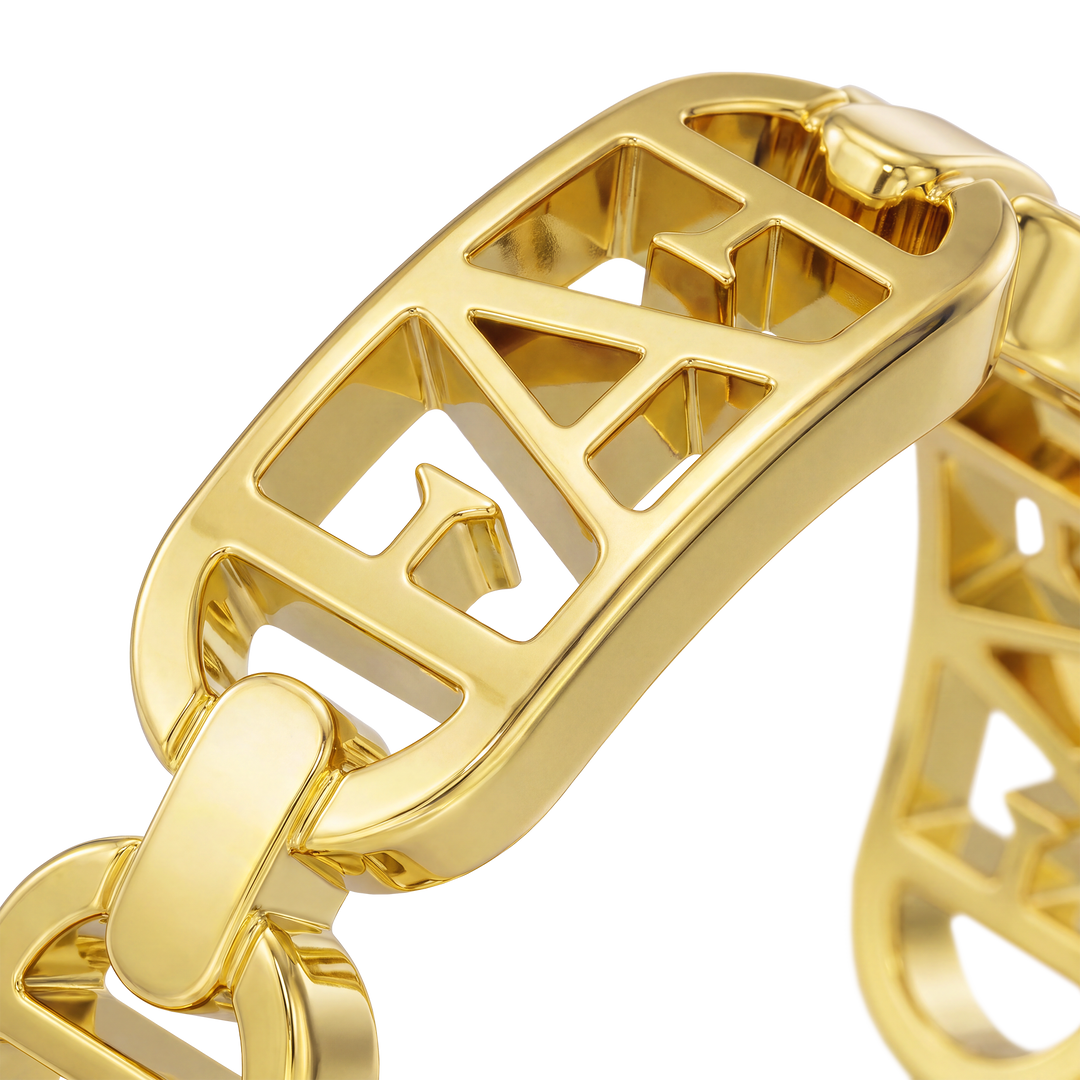 Unazë Signature / Ngjyrë Gold