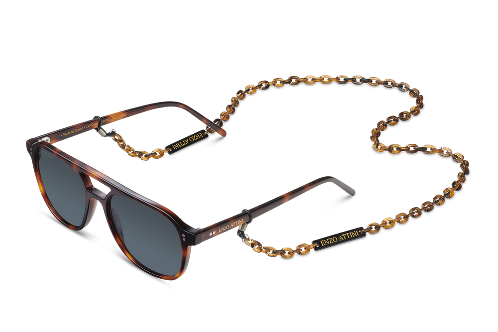 Piazza del Duomo / Dark Brown + Dark Black Lens.