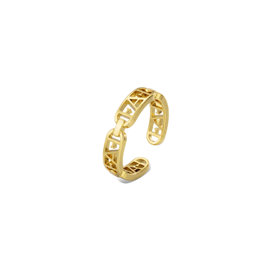 Unazë Signature / Ngjyrë Gold.