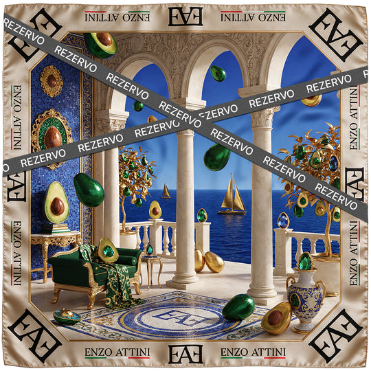 Villa Surreale - Silk Scraf