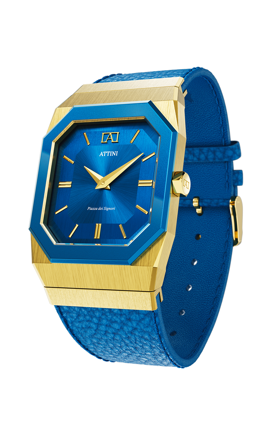 ATTINI - Piazza dei Signori / Swiss Movement. - Enzo Attini