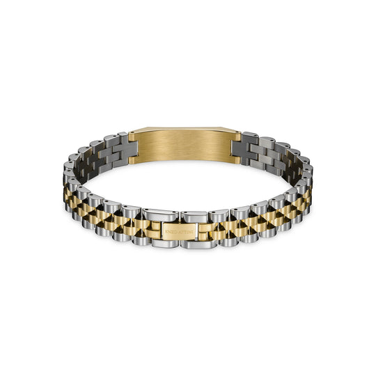 Colosseo di Roma  - President Bracelet / Silver Gold