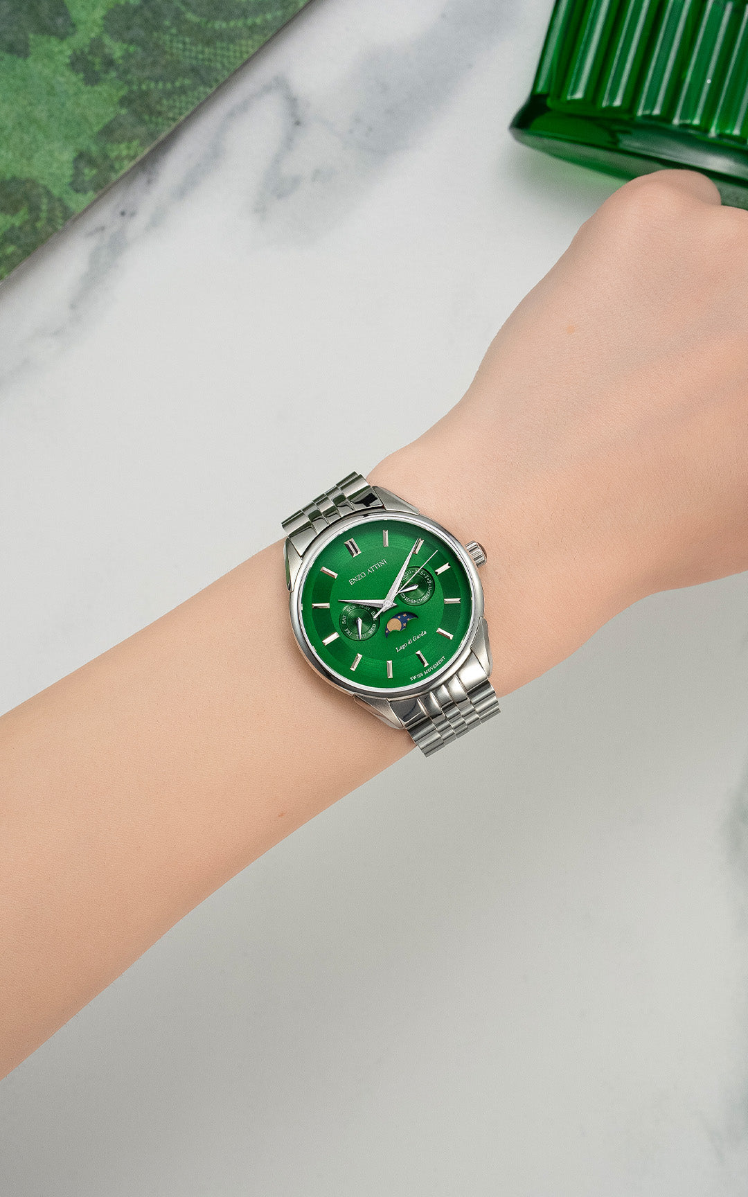 Lago di Garda - President Bracelet / Swiss Movement.