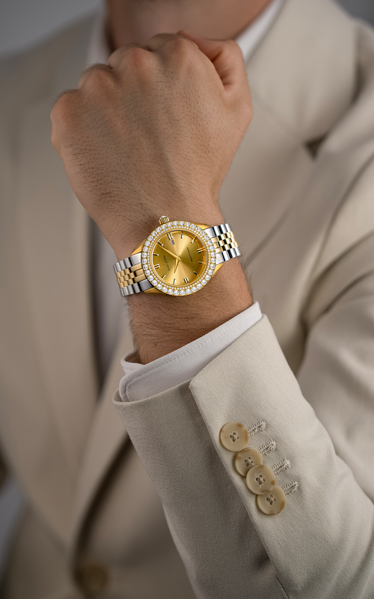 NEW Piazza di Spagna, Roma - President Bracelet / Swiss Movement