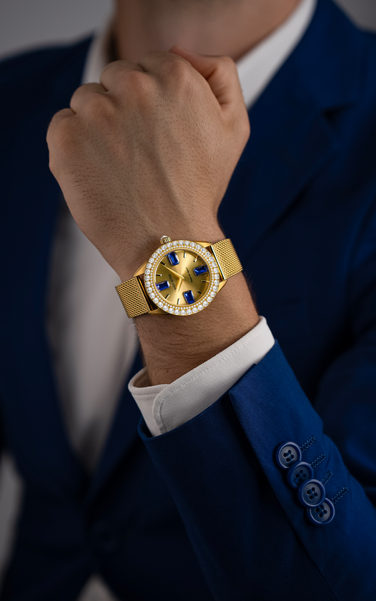 Piazza dei Signori / Mesh Strap, Swiss Movement