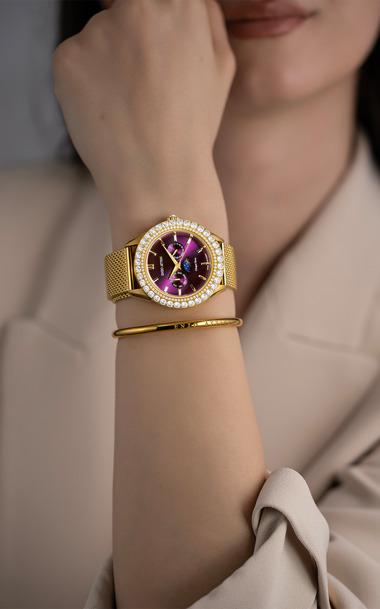 NEW Cinque Terre - President Bracelet / Swiss Movement.