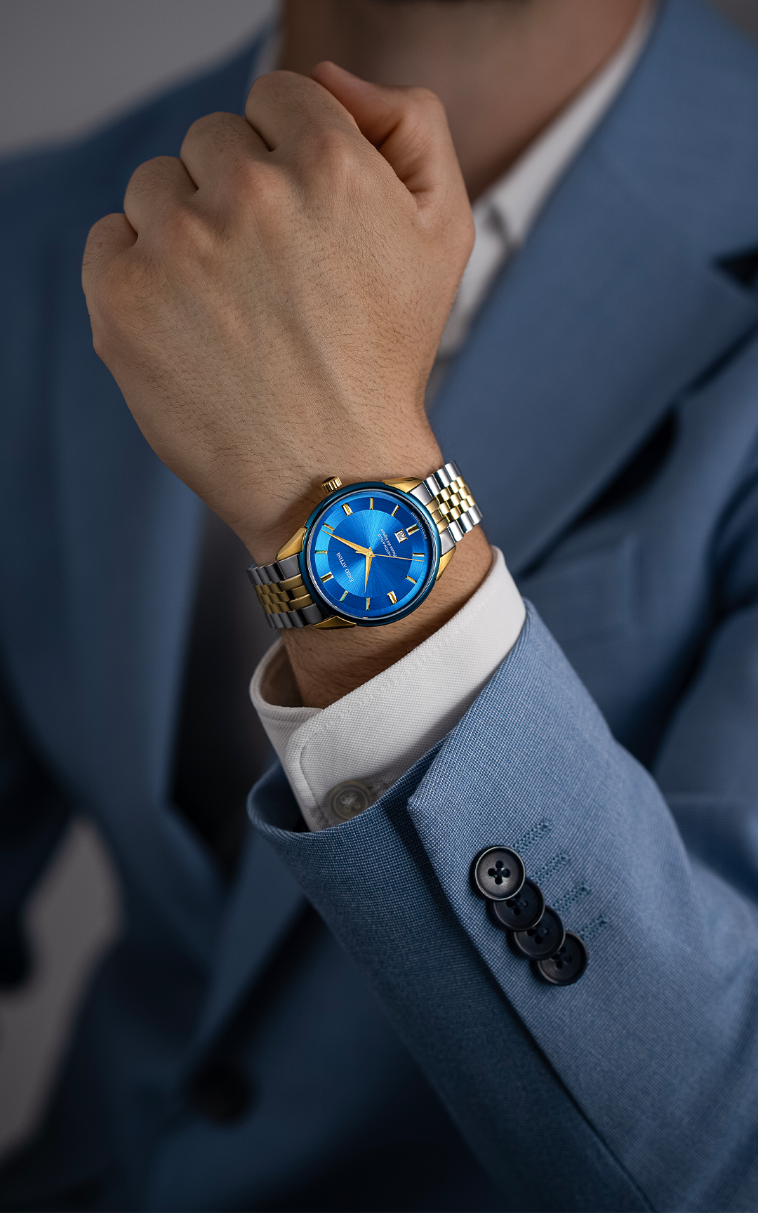 "Piazza dei Signori" Automatic - President Bracelet / Swiss Movement