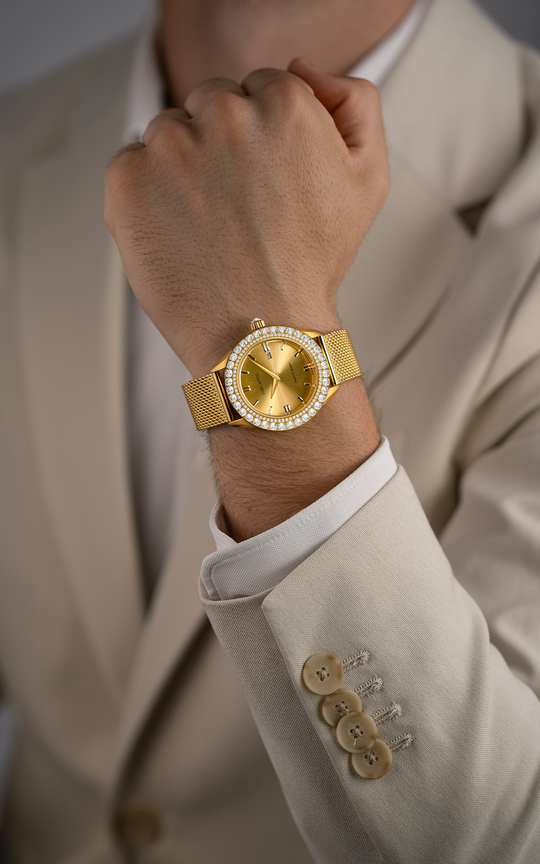 NEW Piazza di Spagna, Roma / Mesh Strap, Swiss Movement