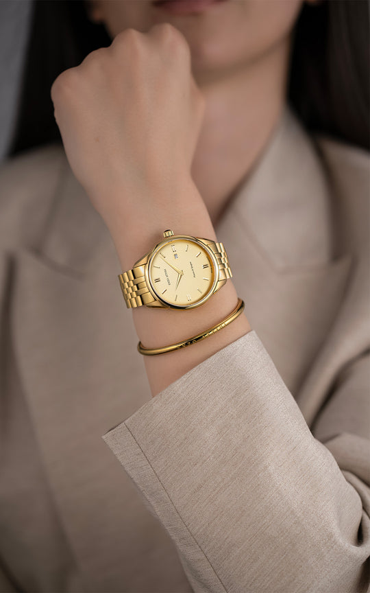 Piazza di Spagna, Roma - President Bracelet / Swiss Movement.