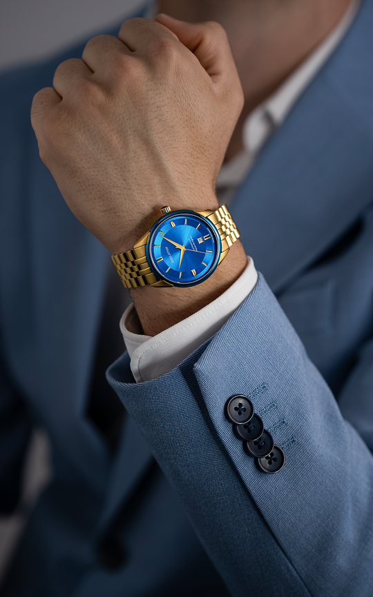 "Piazza dei Signori" Automatic - President Bracelet / Swiss Movement