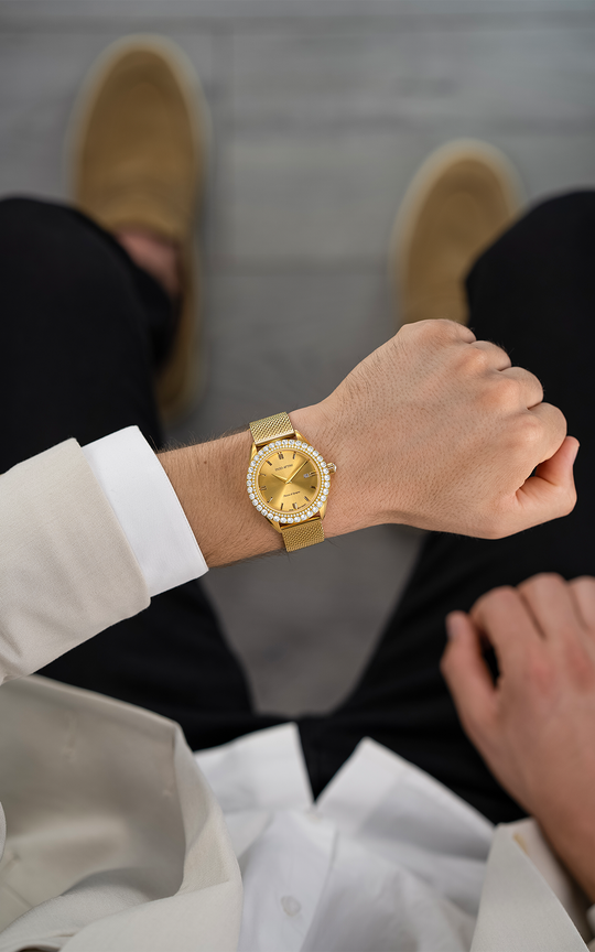 NEW Piazza di Spagna, Roma / Mesh Strap, Swiss Movement