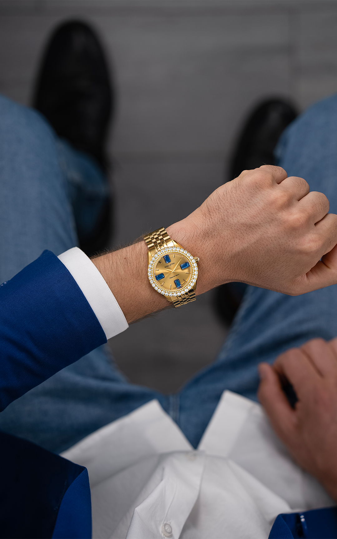 Piazza dei Signori - President Bracelet / Swiss Movement