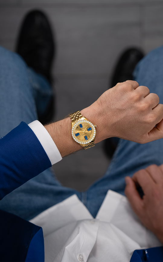 Piazza dei Signori - President Bracelet / Swiss Movement