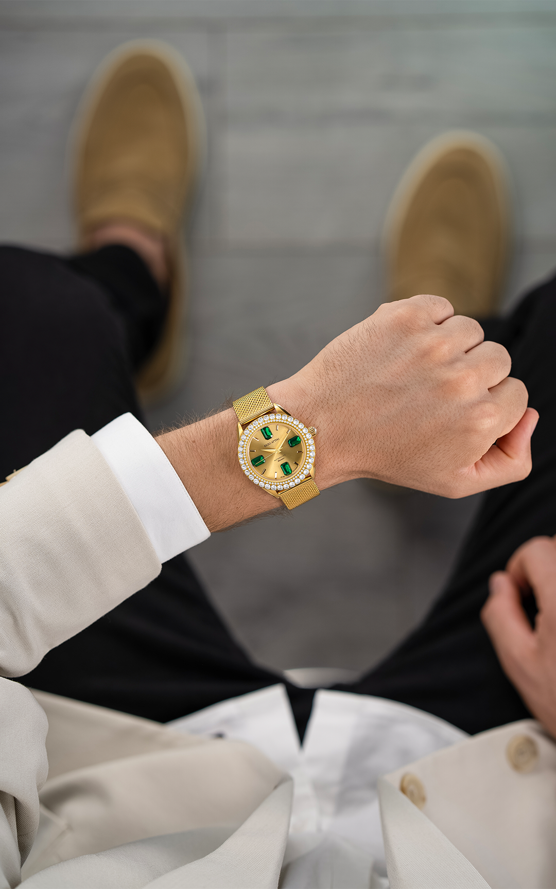 "Murano" Automatic - Mesh Strap / Swiss Movement