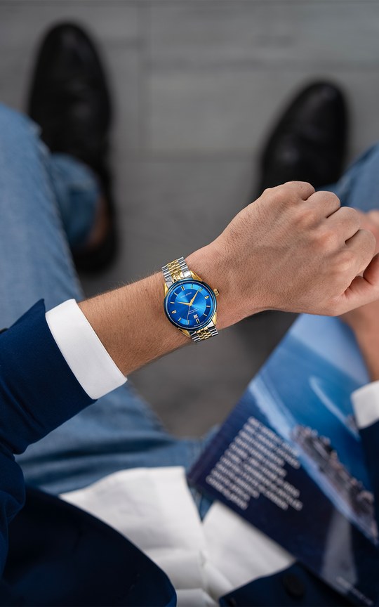 "Piazza dei Signori" Automatic - President Bracelet / Swiss Movement
