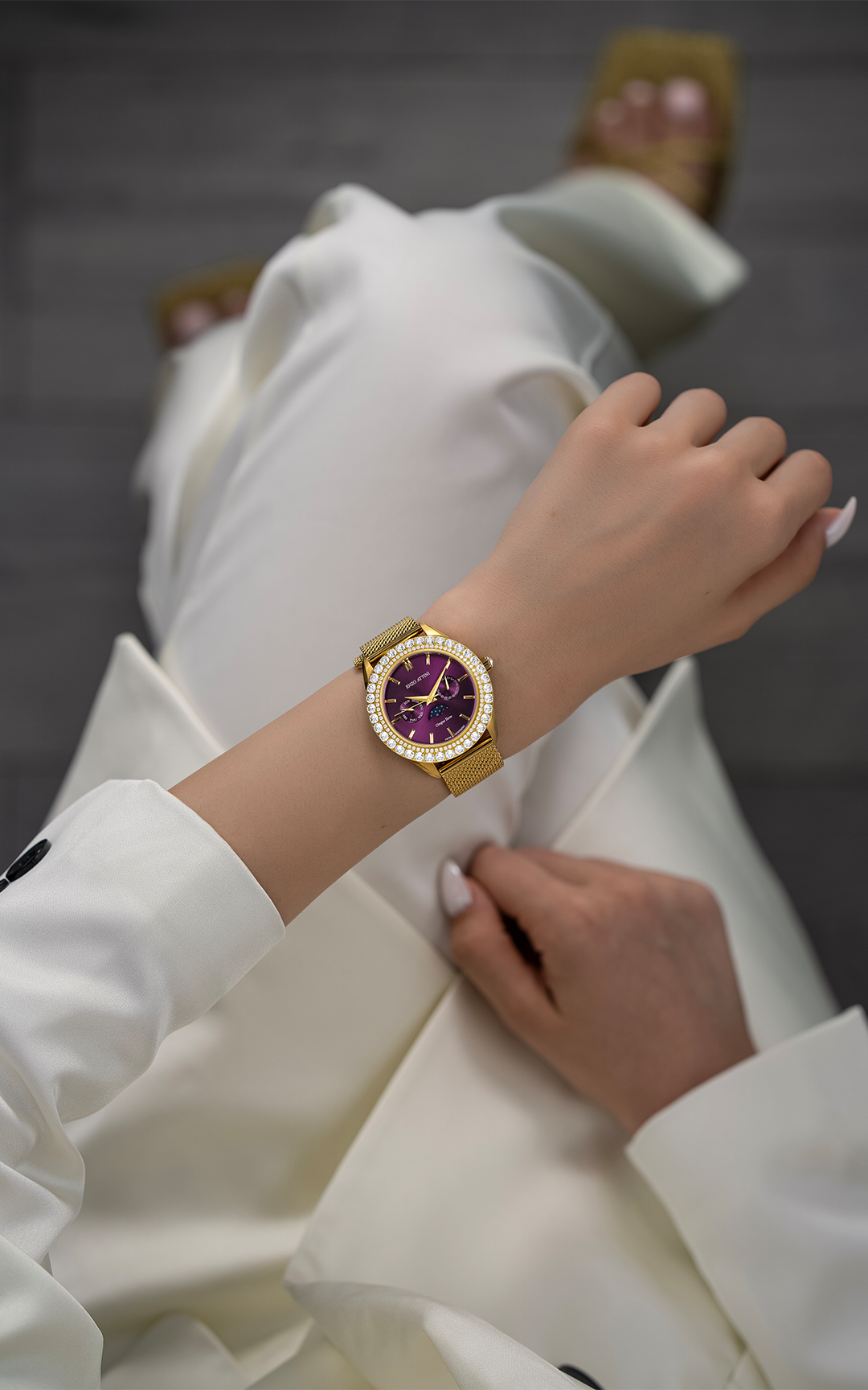 NEW Cinque Terre - President Bracelet / Swiss Movement.