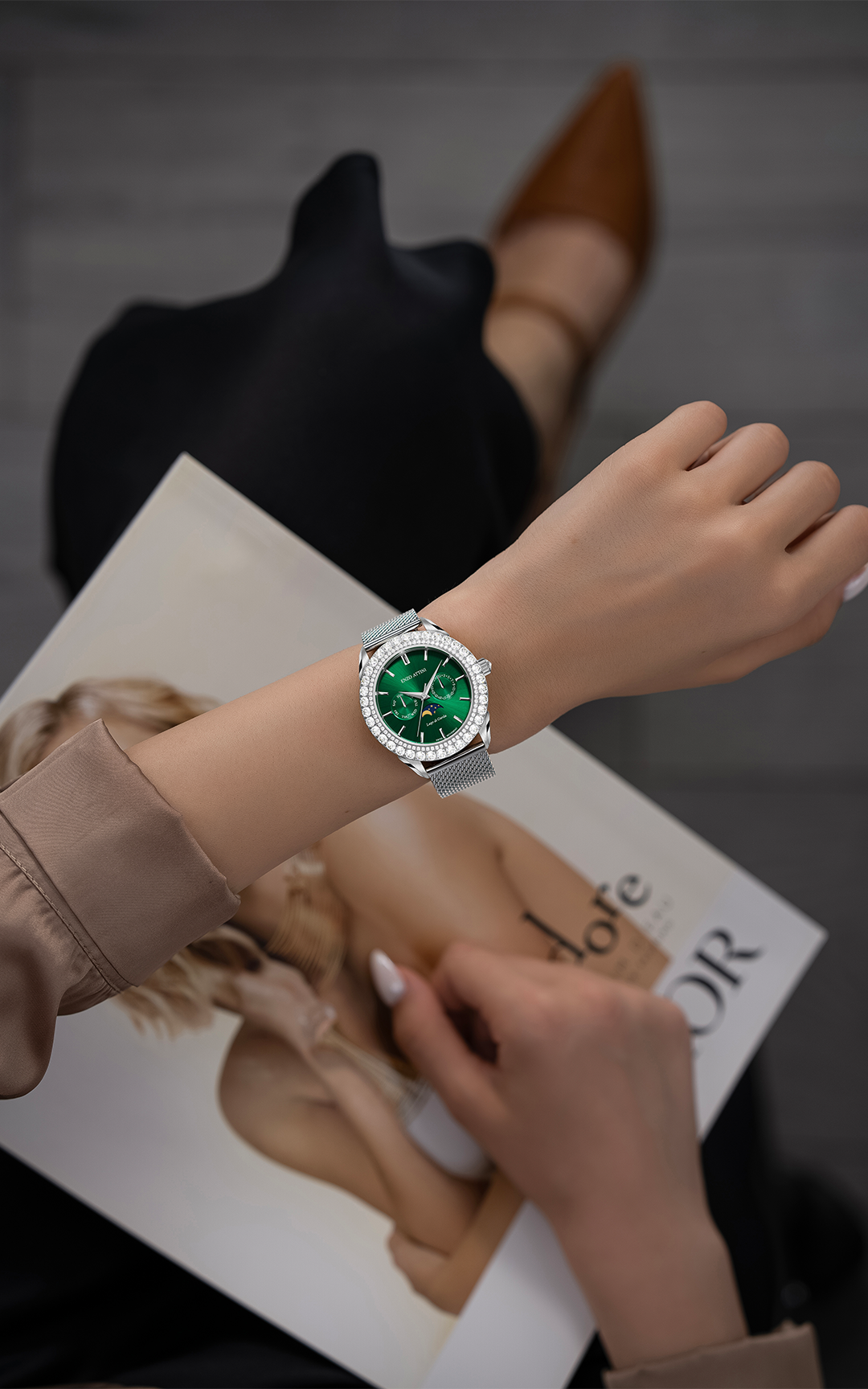 NEW Lago di Garda - Mesh Strap / Swiss Movement.