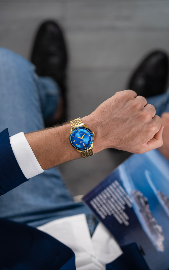 "Piazza dei Signori" Automatic - President Bracelet / Swiss Movement