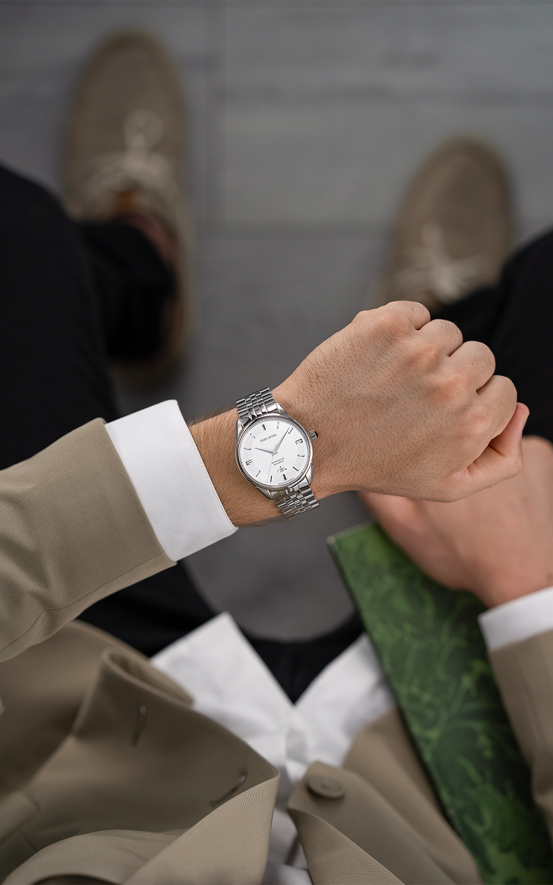 Torre di Pisa Automatic - President Bracelet / Swiss Movement