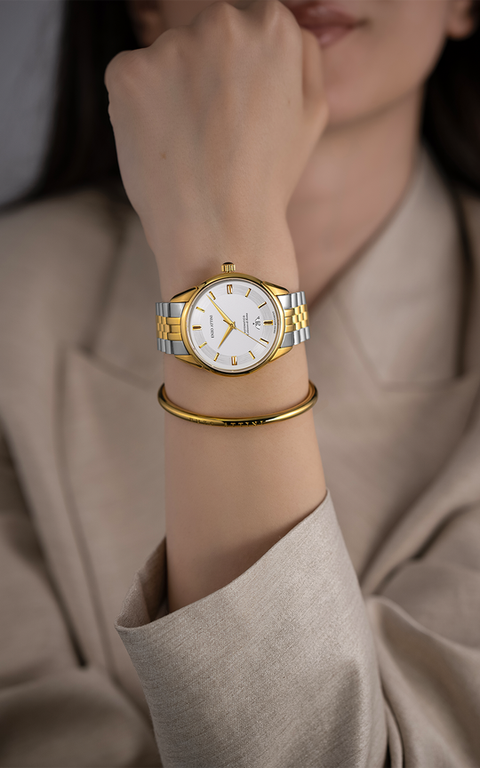 "Colosseo di Roma" Automatic  - President Bracelet  / Swiss Movement.