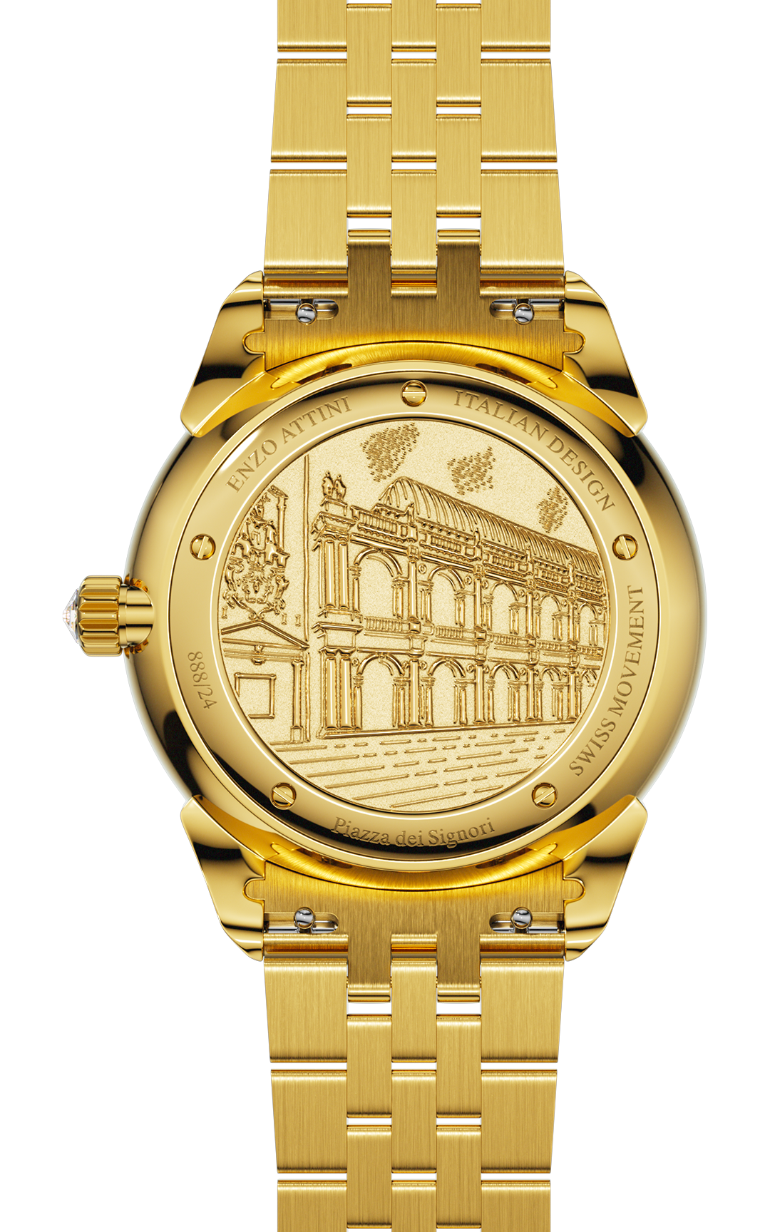 Piazza dei Signori - President Bracelet / Swiss Movement