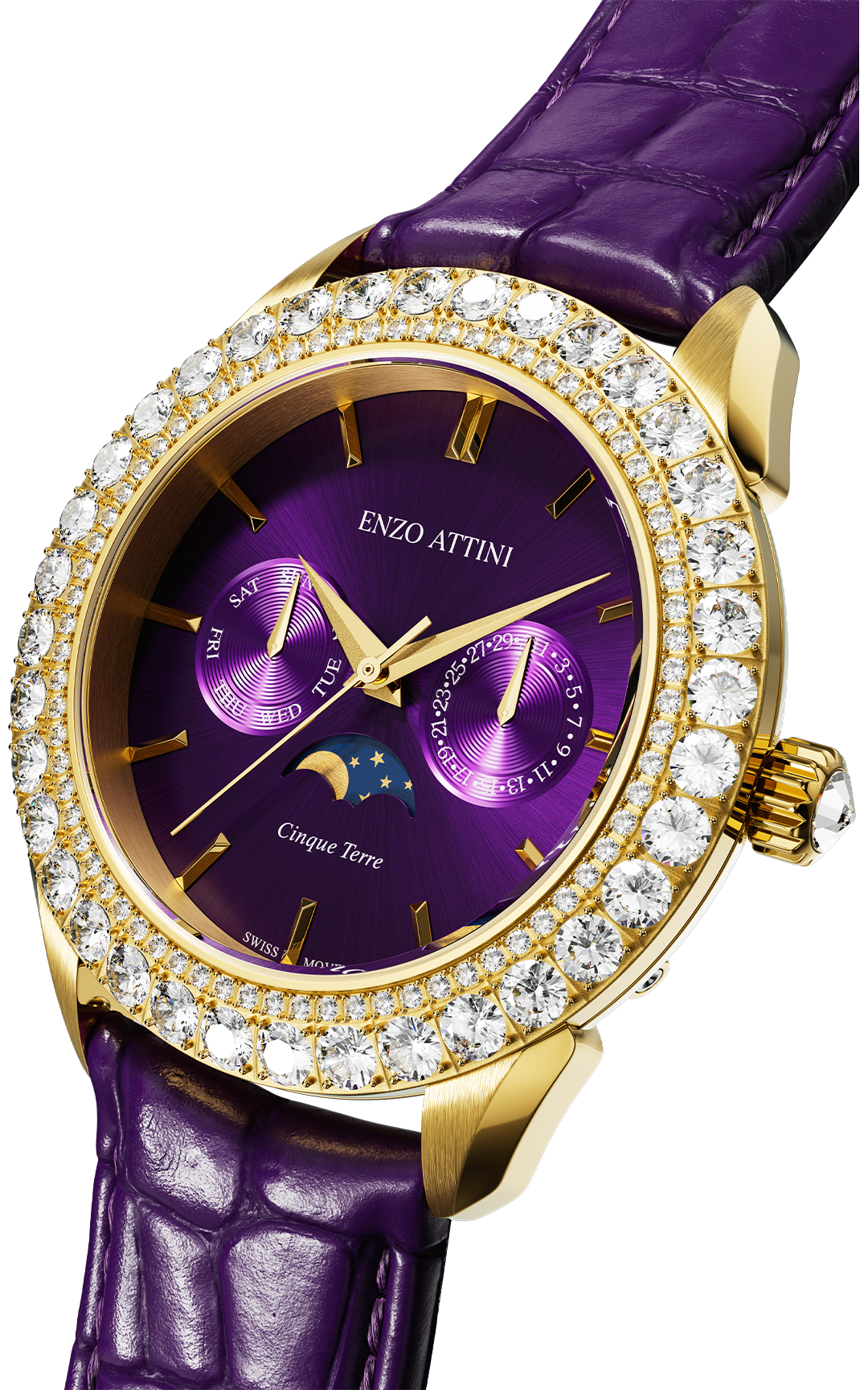 NEW Cinque Terre / Swiss Movement.