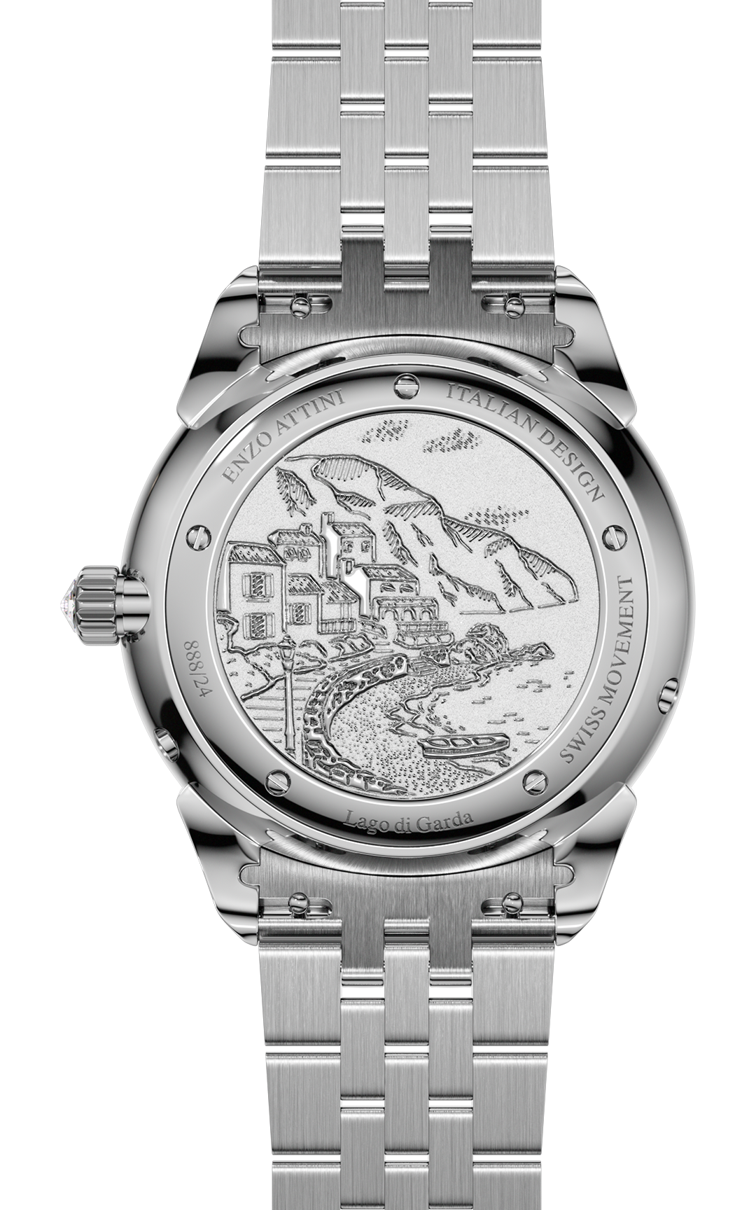 NEW Lago di Garda - President Bracelet / Swiss Movement