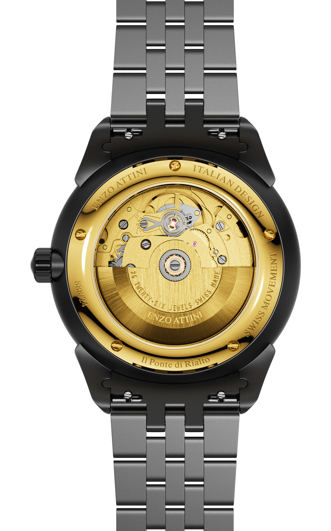 "il Ponte di Rialto" Automatic - President Bracelet / Swiss Movement