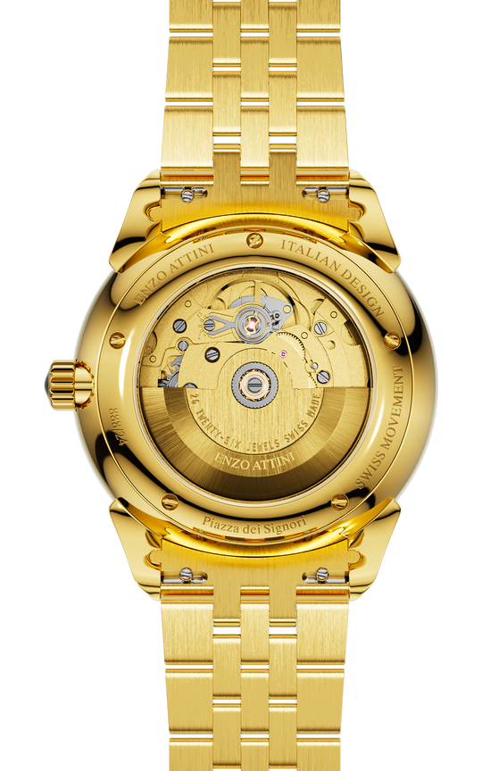 "Piazza dei Signori" Automatic - President Bracelet / Swiss Movement