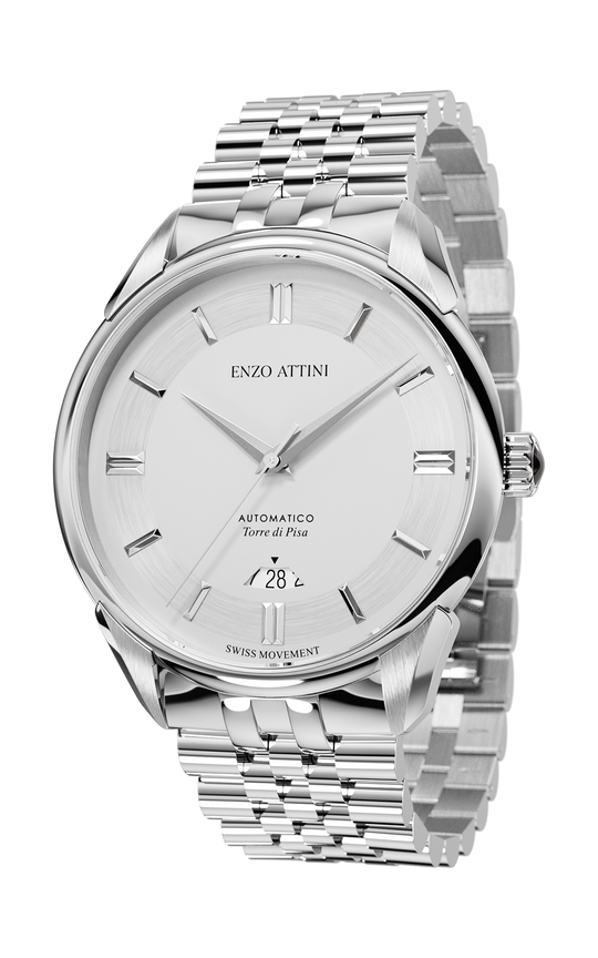 Torre di Pisa Automatic - President Bracelet / Swiss Movement.