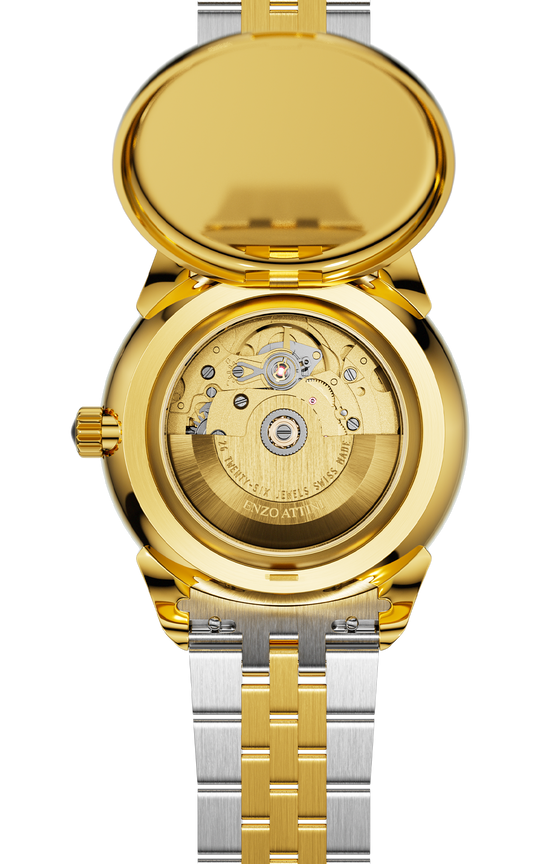 "Colosseo di Roma" Automatic  - President Bracelet  / Swiss Movement.