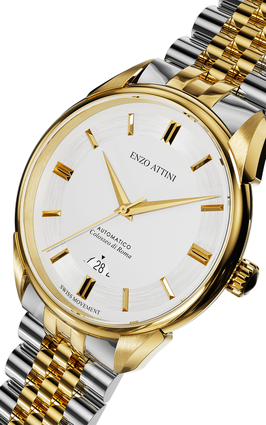 "Colosseo di Roma" Automatic  - President Bracelet  / Swiss Movement