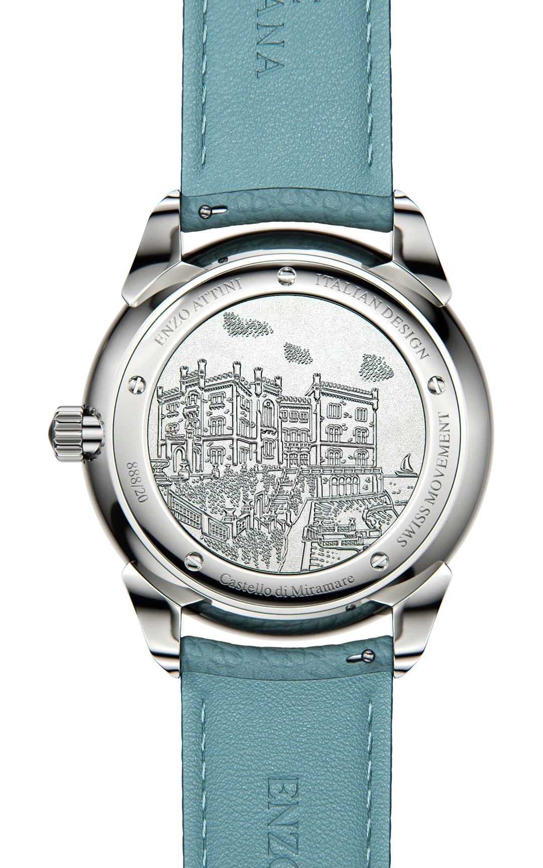 Ora Enzo Attini - Castello di Miramare / Swiss Movement.