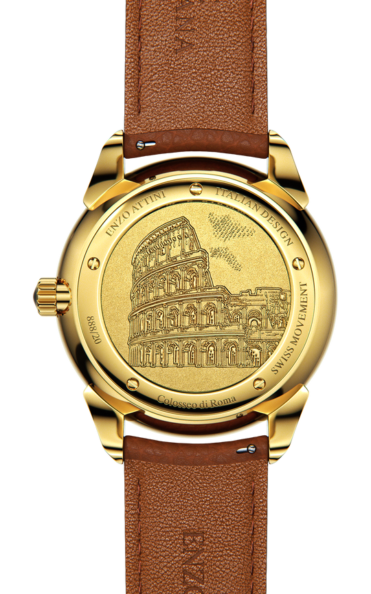 "Colosseo di Roma" / Swiss Movement .
