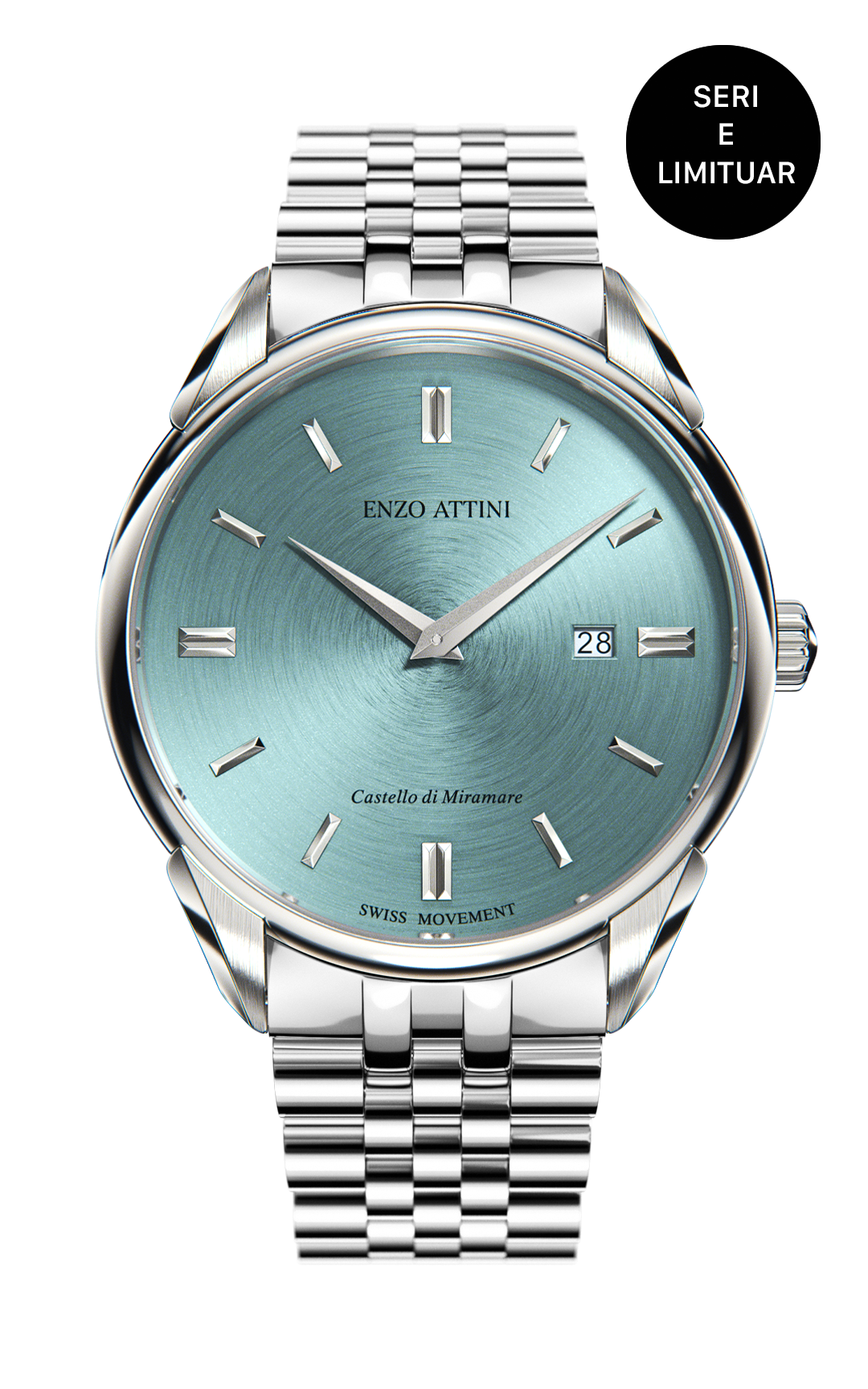 Castello di Miramare - President Bracelet / Swiss Movement