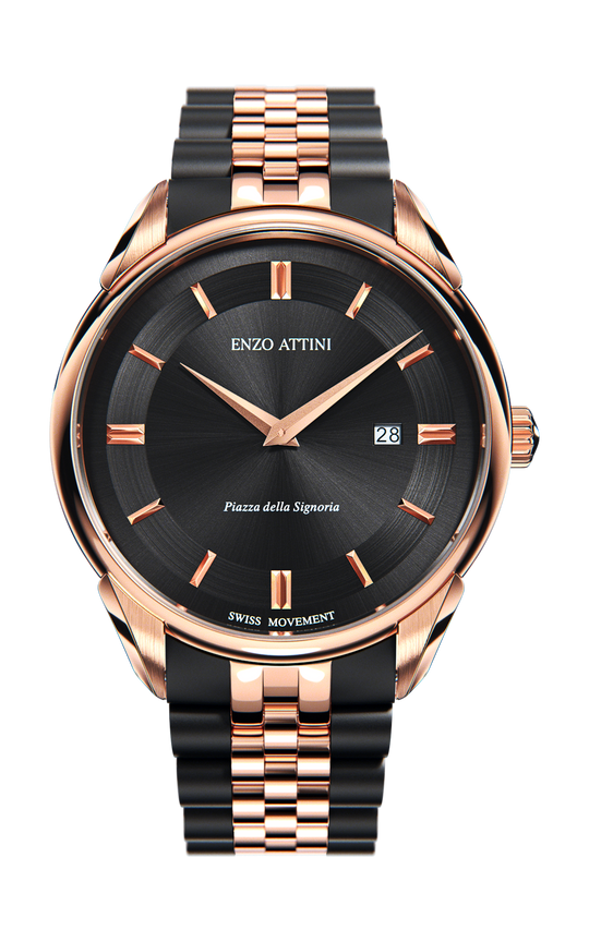 Piazza della Signoria - President Bracelet / Swiss Movement
