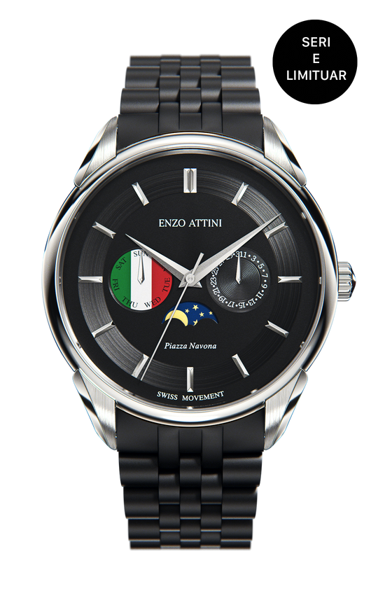Piazza Navona, Roma - President Bracelet / Swiss Movement.
