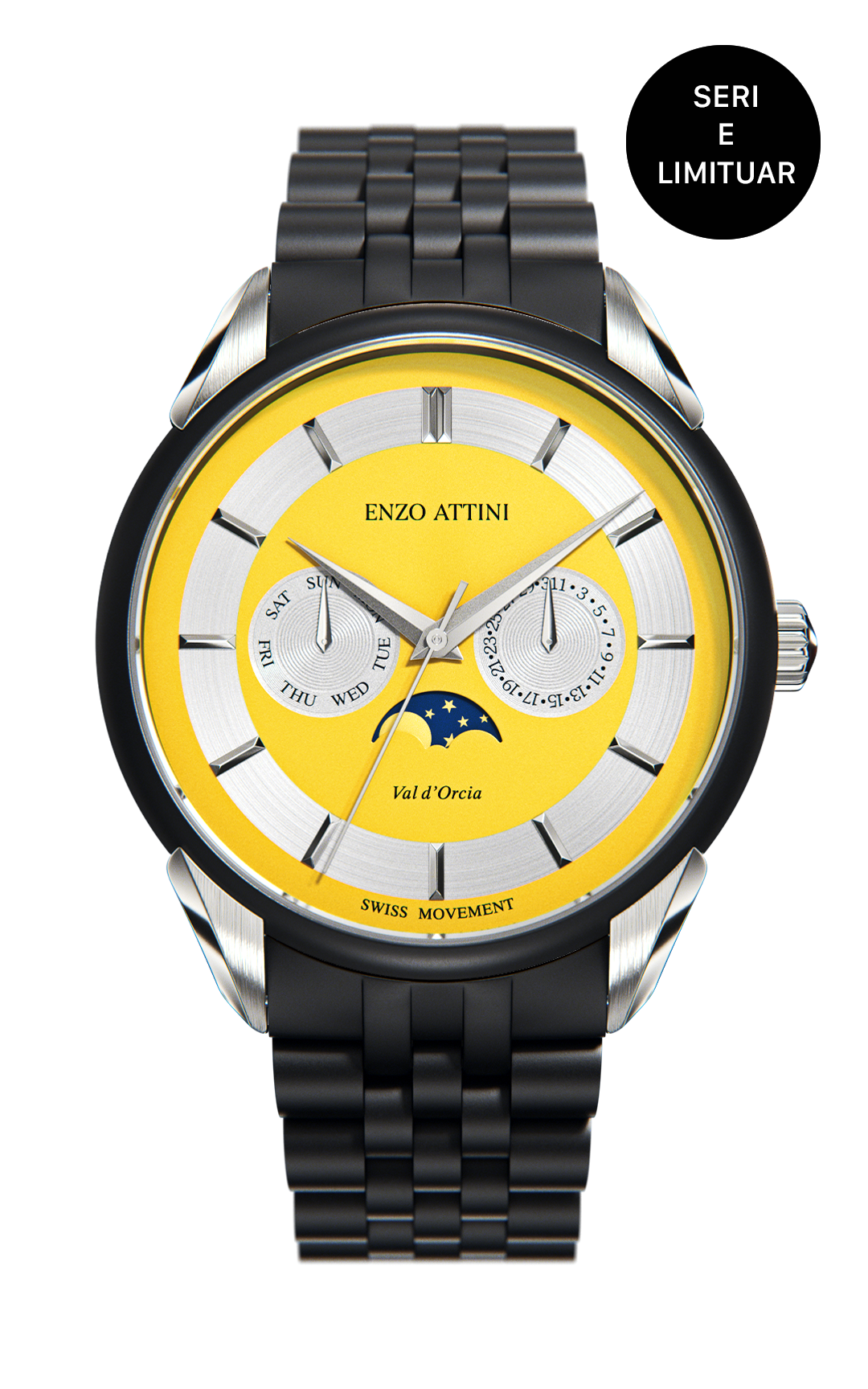 Val d'Orcia - President Bracelet  / Swiss Movement