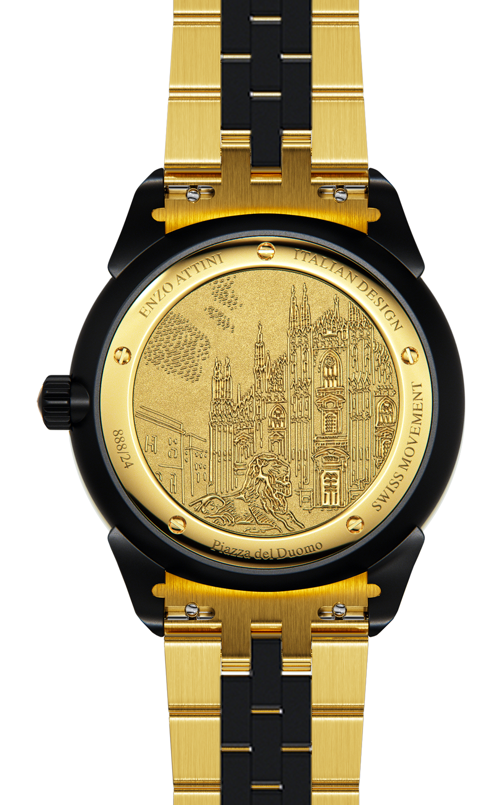NEW Piazza del Duomo, Milano - President Bracelet / Swiss Movement.