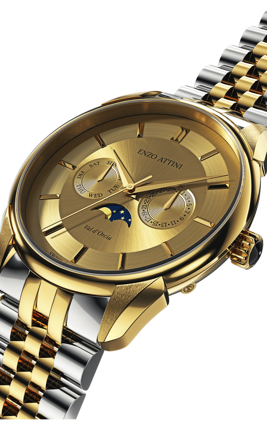 New Val d'Orcia - President Bracelet / Swiss Movement.