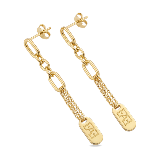 Bond Link Earrings / Vathë